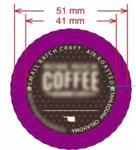 2.0 K cups sealing lids