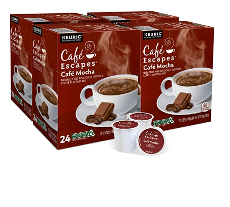 Café Escapes Café Mocha K-Cups Coffee