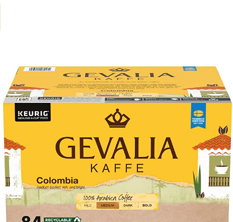 Gevalia Colombia Blend K-Cups Pods