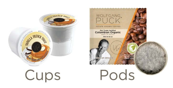 K cups and K pods